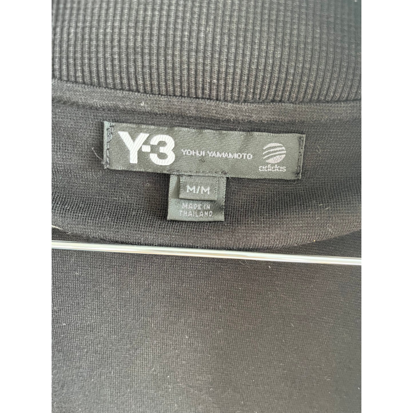 Archival Y-3 Yohji Yamamoto 2008 Heavyweight Terry Short Sleeve Zip Jacket - M