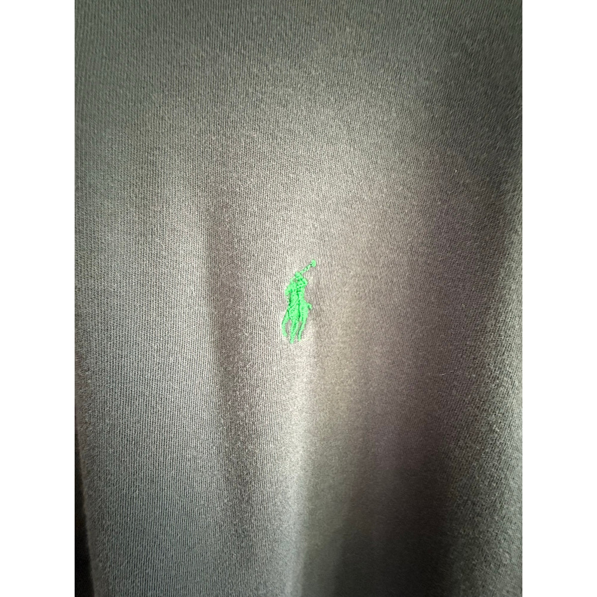 Vintage Polo Ralph Lauren GRAY Polo Shirt Men's green Pony