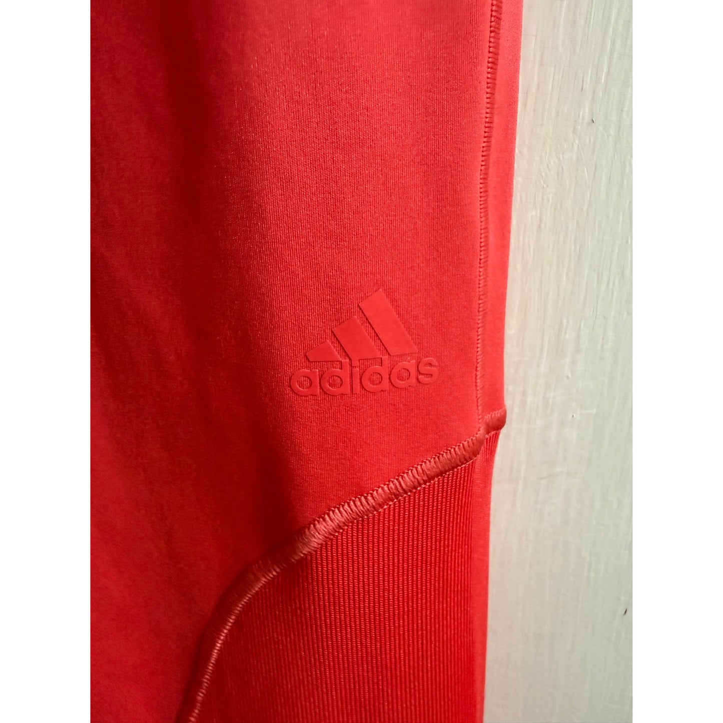 Adidas Ivy Park Leggings Small Red High Waisted Tights/Leggings DEADSTOCK