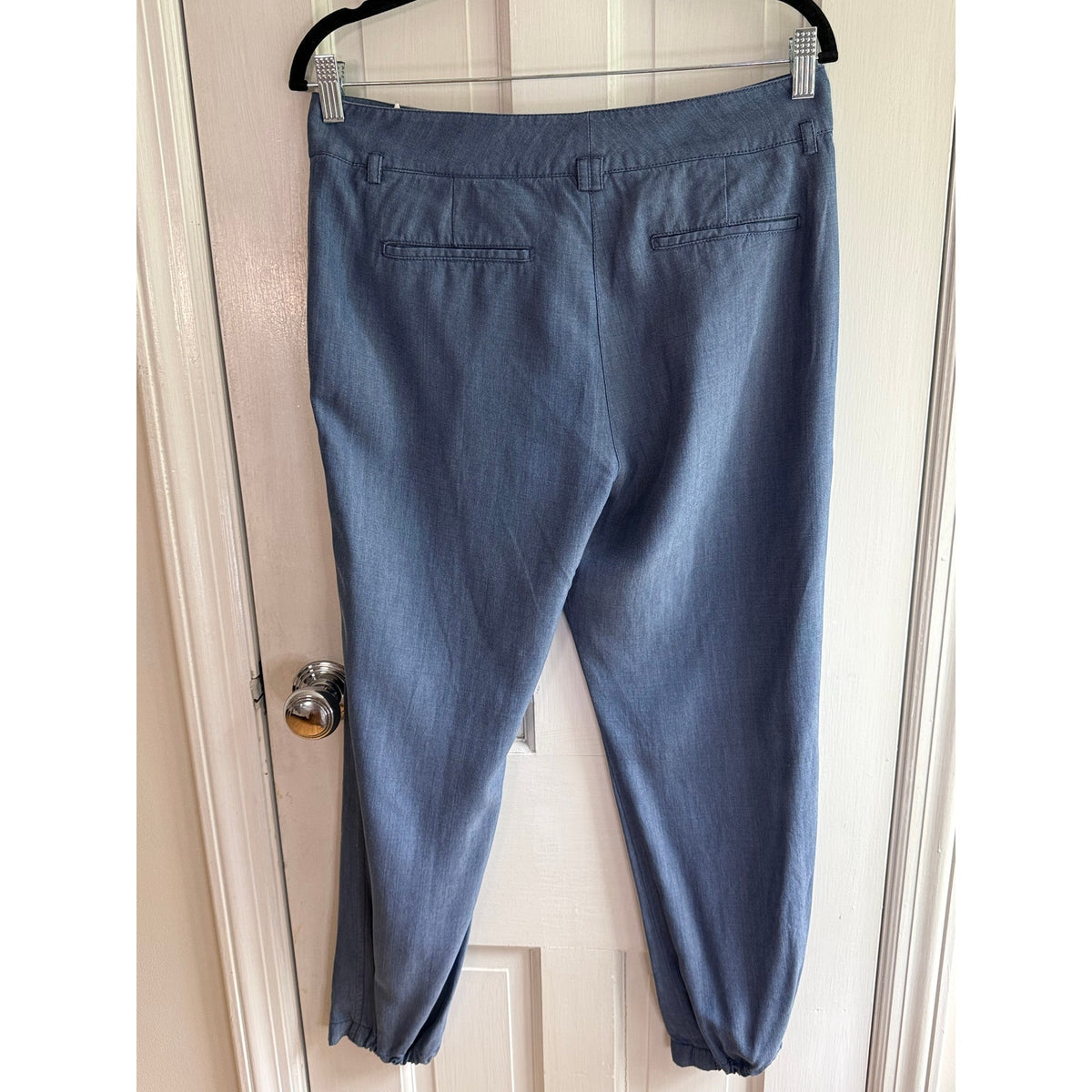 Vince 100% Lyocell Tapered Ankle Joggers - Blue Grey - Size 4 - EUC