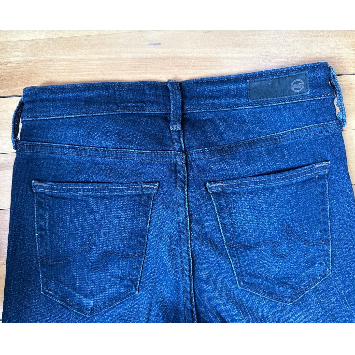 Adriano Goldschmied  AG "The Prima" Size 24 Dark Wash Mid Rise Skinny Jean