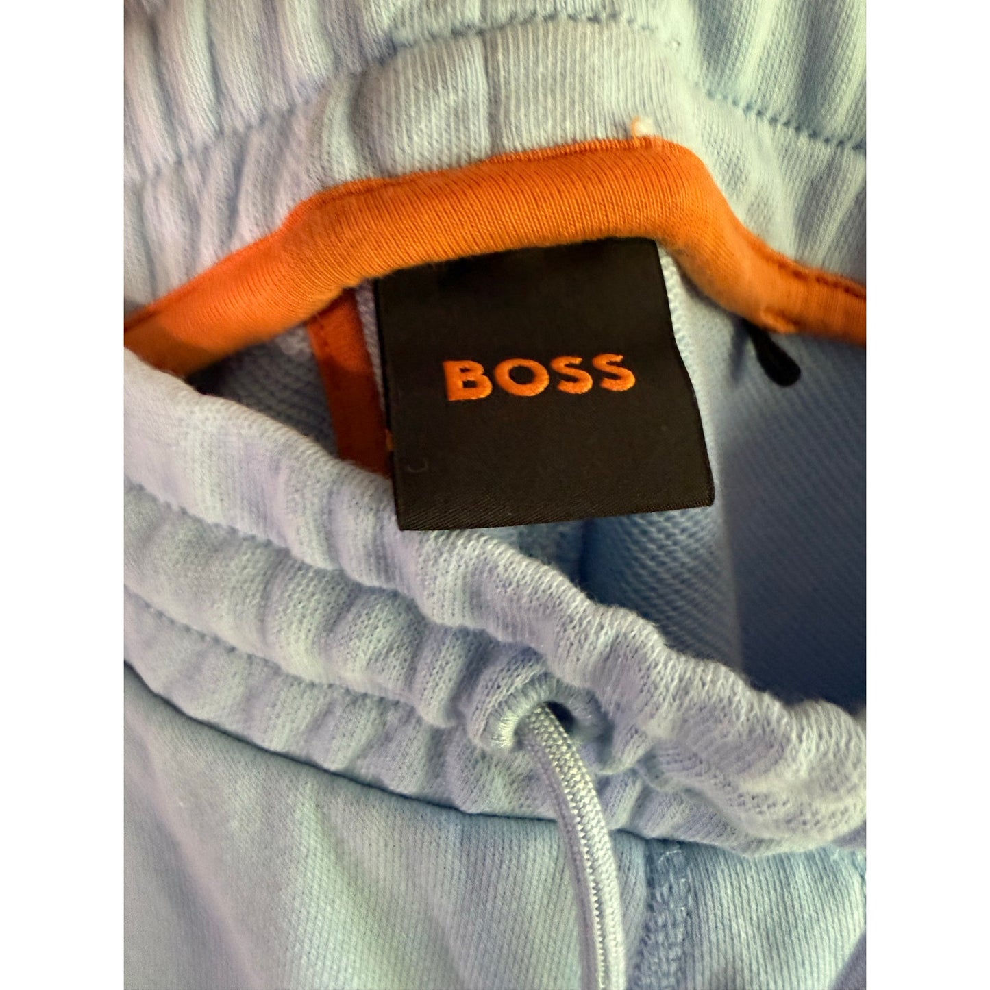 Hugo Boss Orange Light Blue Shorts L