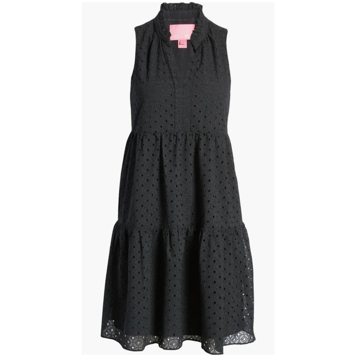Lilly Pulitzer Novella Black Eyelet dress - X-Small