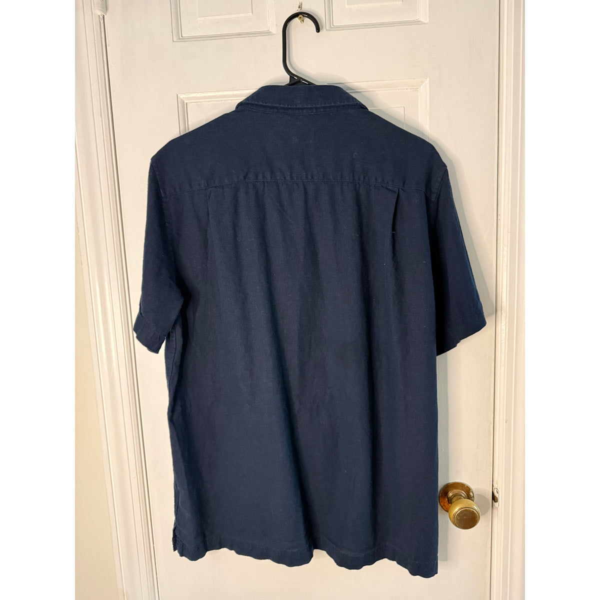 Scotch & Soda Men's Button Down Navy Blue Size Large Excellent Condition
