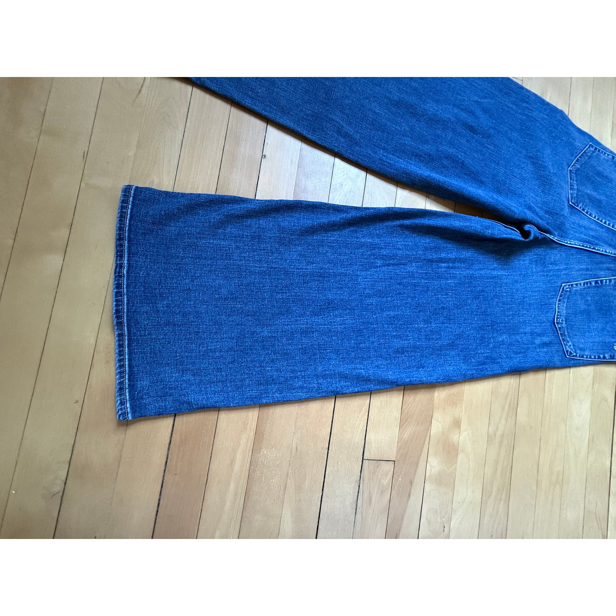 Rag & Bone Sofie High-Rise Wide-Leg Blue Jeans Size 28 EUC
