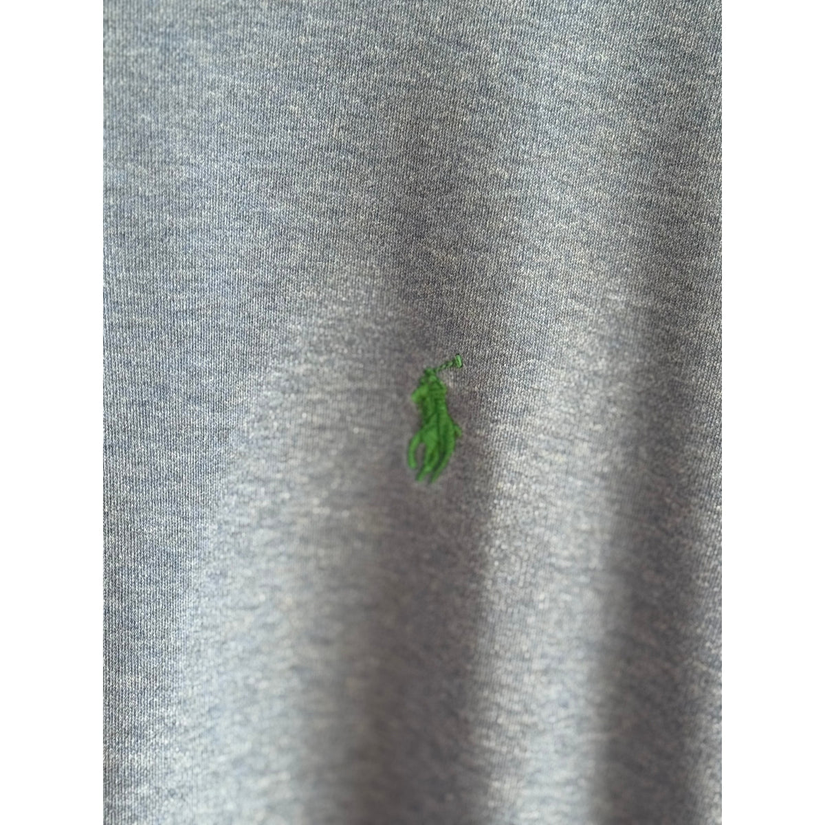 Copied - Polo Ralph Lauren Blue Grey Polo Shirt Men's Green Pony Large