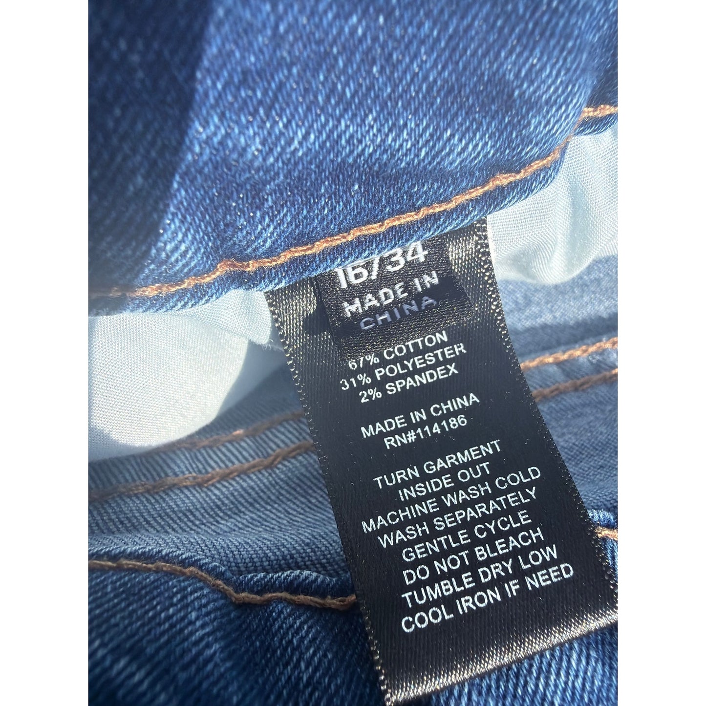 Frye Size 16 Blue High Rise Slim Fit Jeans EUC