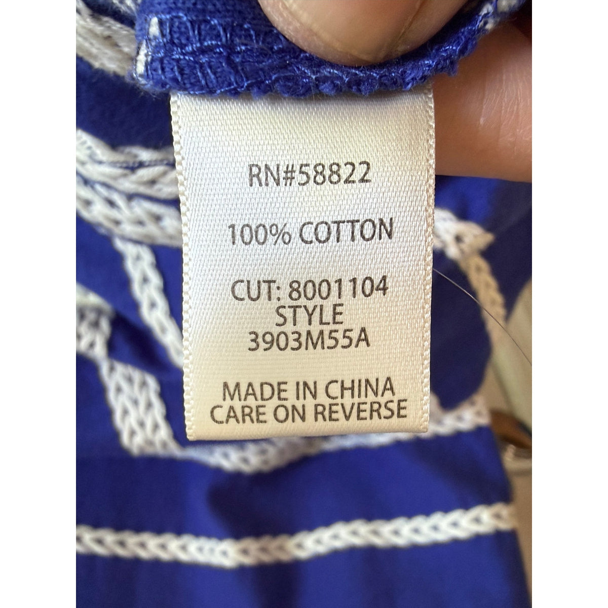 Max Studio Striped Knit Dress Womens Small S Blue Navy Short Sleeve NWT