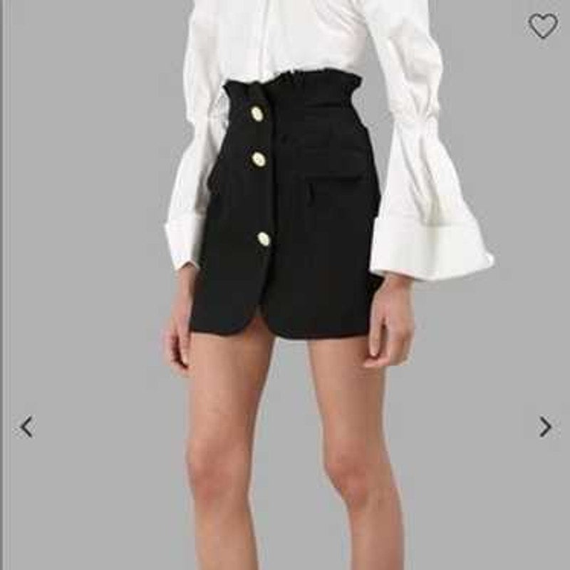 Rare Jacquemus SS17 "Les Santons de Provence" Frayed Mini Skirt - US 2, EU 34