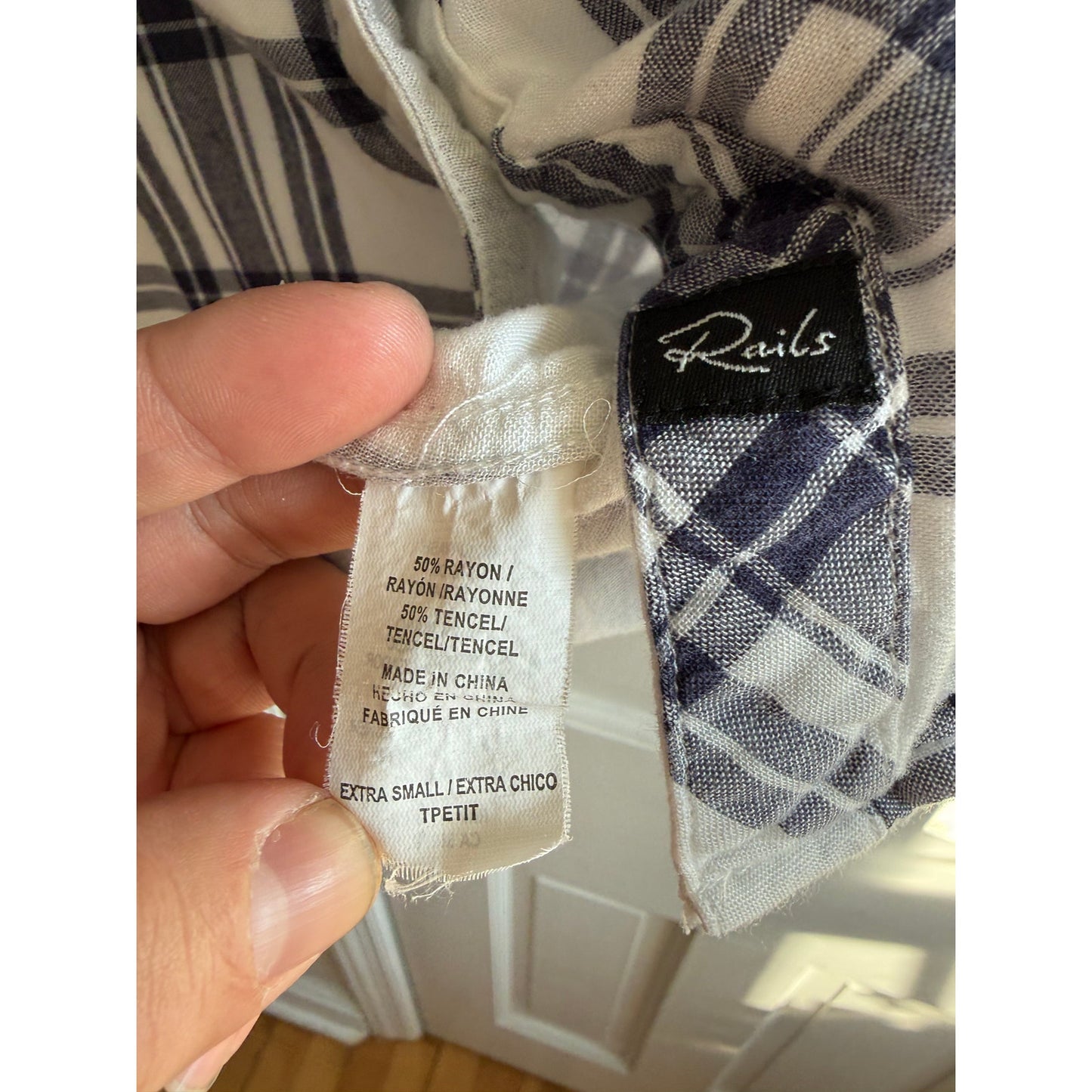 RAILS Hunter Signature Plaid Button Down Shirt - Size XS - EUC