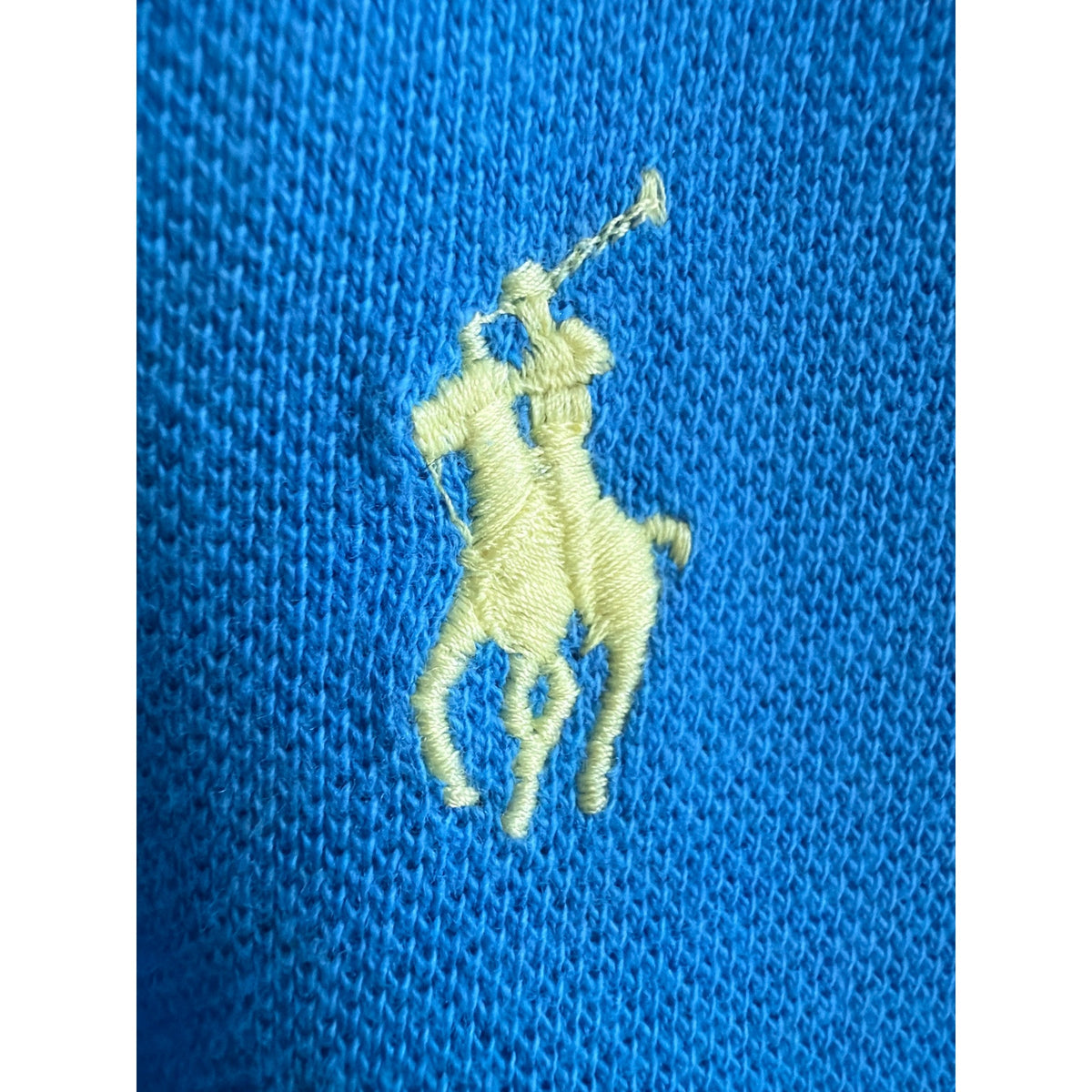 Polo Ralph Lauren Polo Blue Shirt Men's Yellow Pony