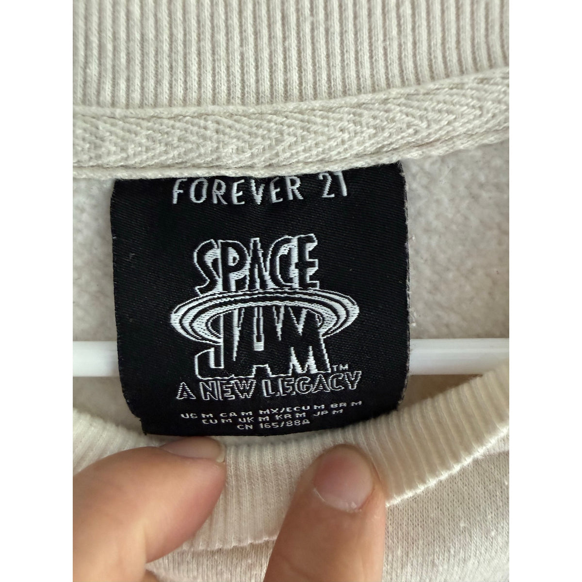 Forever 21 Space Jam Tune Squad Graphic Sweatshirt Crewneck Large