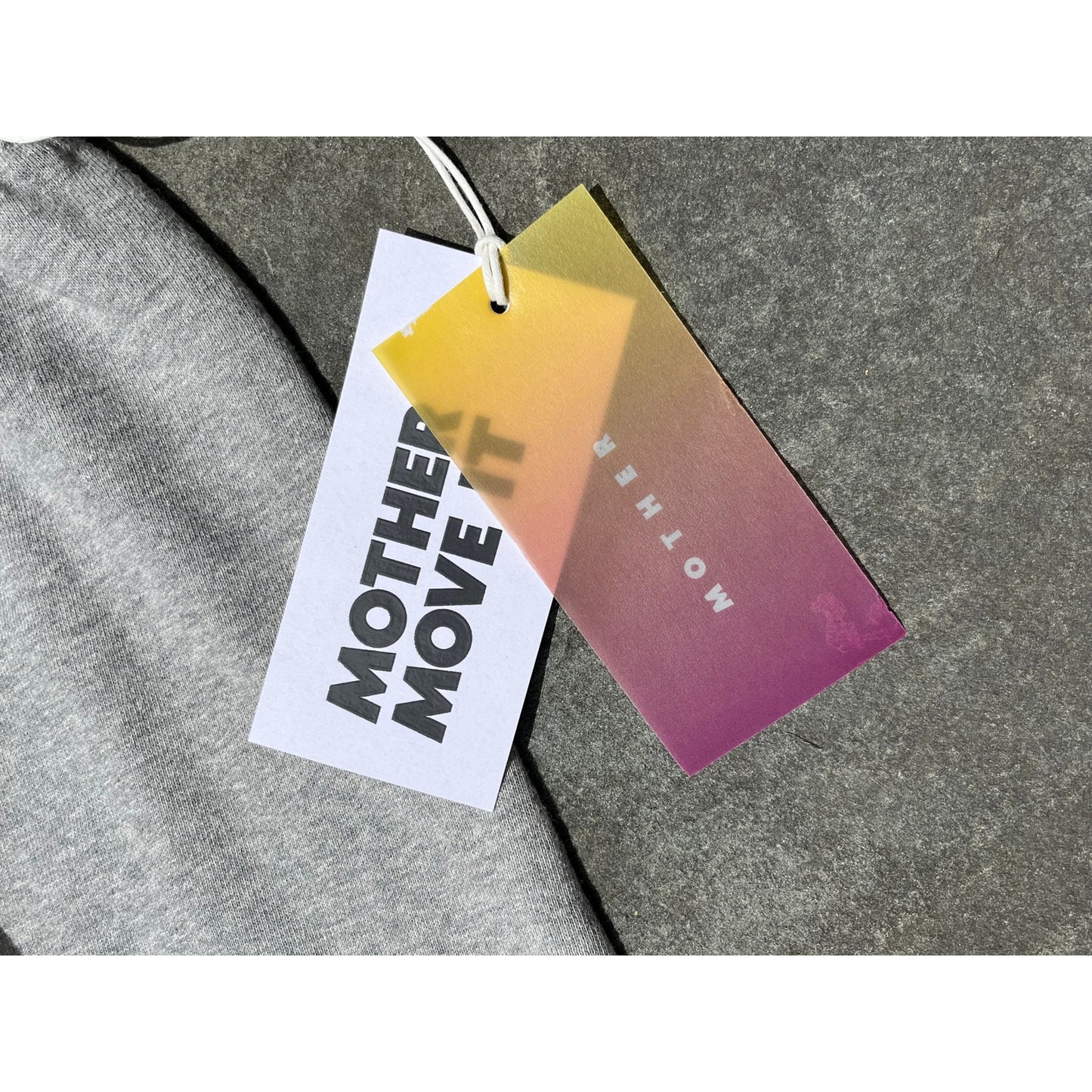 MOTHER Move It The Bender Ankle Sweatpants Heather Grey Small NWT