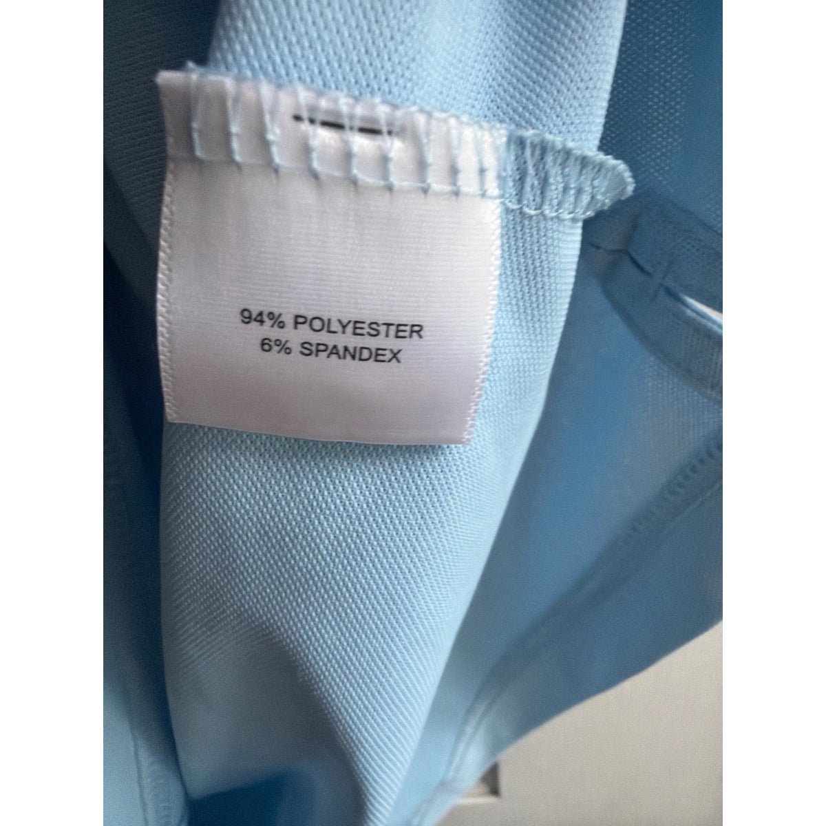 Peter Millar Crown Crafted Light Blue Performance Polo Shirt, Large 