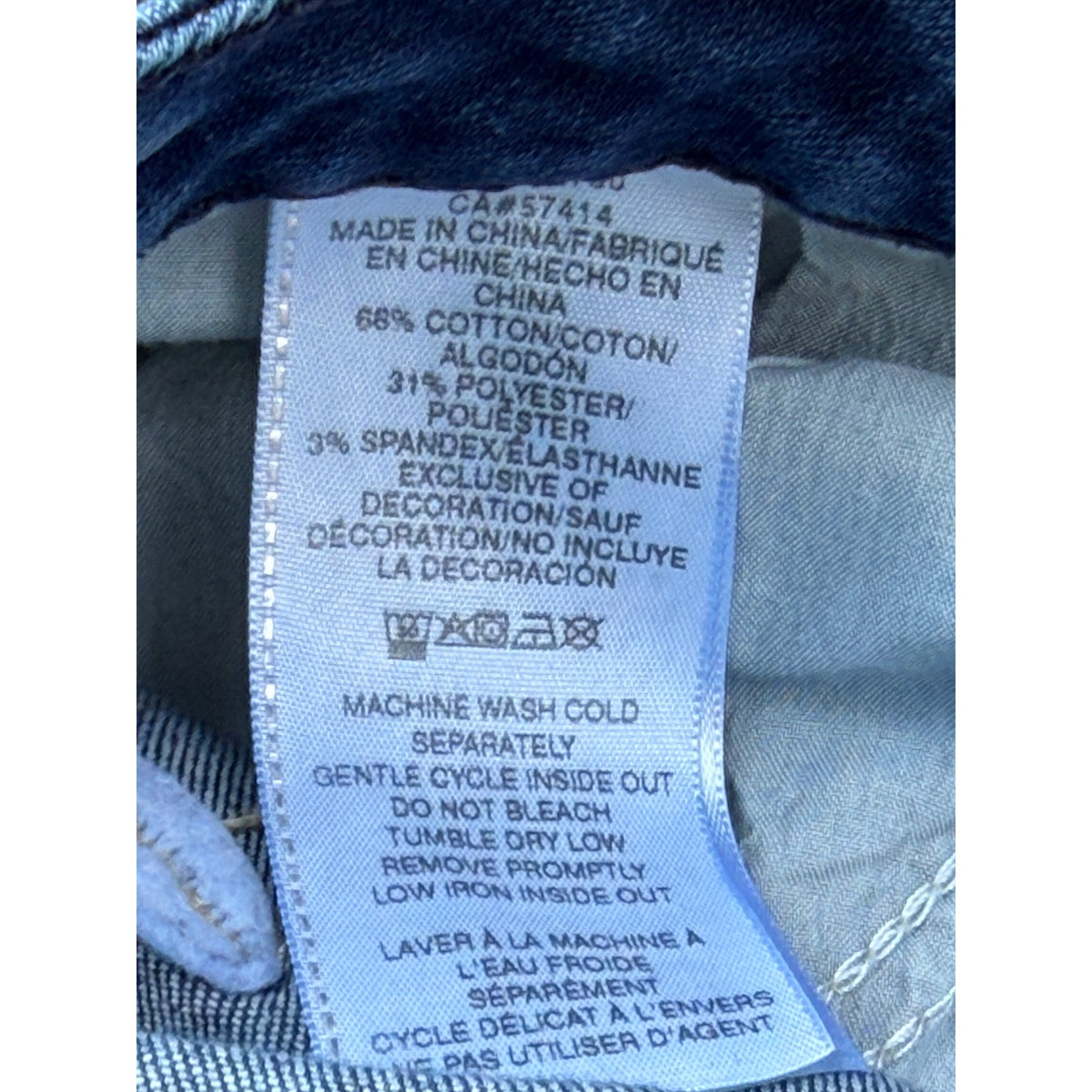 True Religion Beca Mid Rise Bootcut Blue Denim Jeans Size 31 Inseam 30