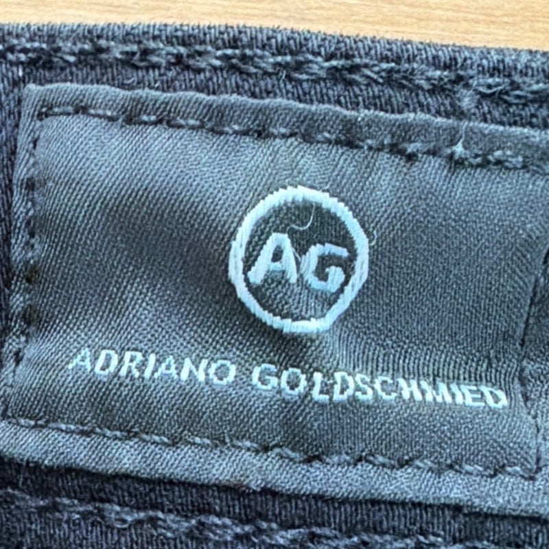 Adriano Goldschmied AG Size 29 Super Skinny  "THE LEGGING" Black MADE in USA