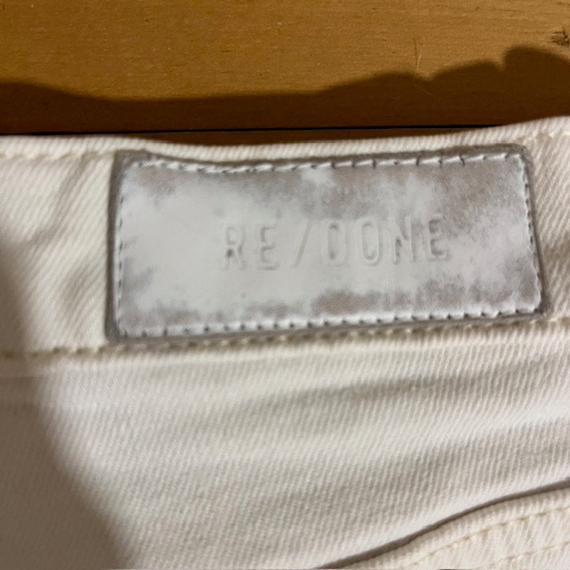 Re-done White Jeans - Fair Condition - Size 29