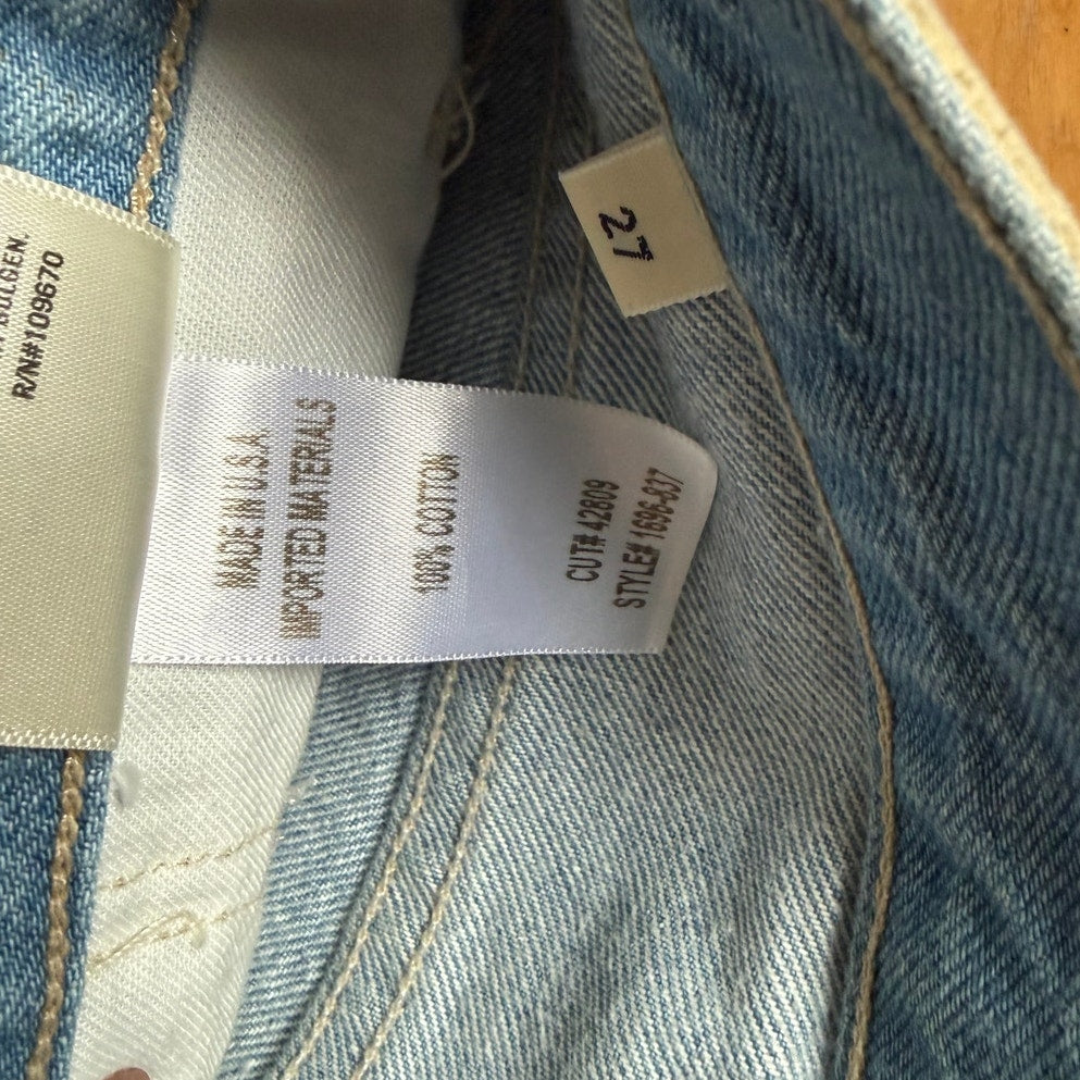 Citizens of Humanity Gia High Rise Ankle Straight Jeans - Size 27 - EUC