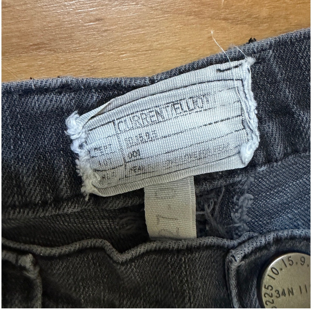 Vintage Current Elliott  Jeans Size 27 Gray Slim Boyfriend  EUC