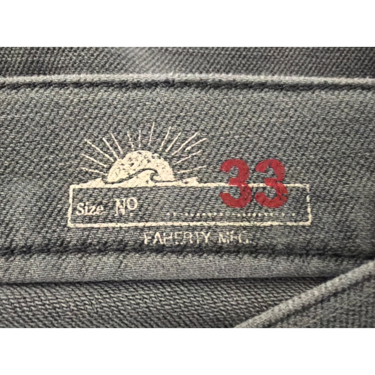 Faherty Grey Size 33 Men's Stretch Straight Leg Pants