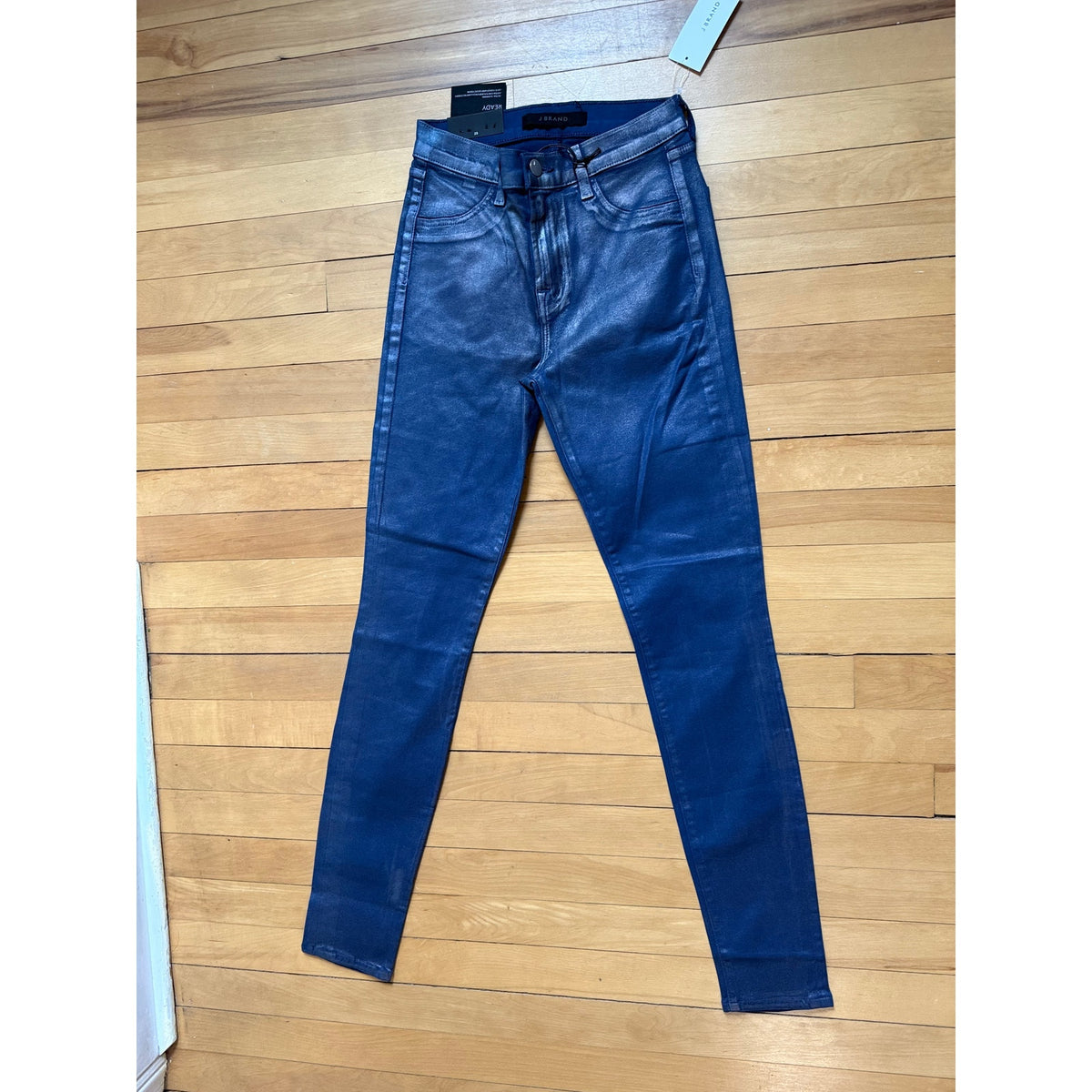 NWT J Brand Maria High-Rise Skinny Jeans – Indigo Shimmer
