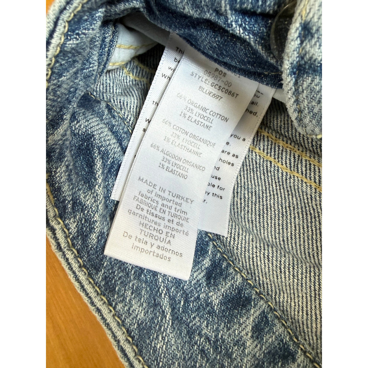 Good American Good Classic Slim Jeans Light Wash 0/25 EUC