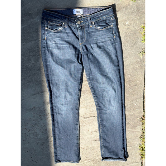 PAIGE Premium Denim Slim Fit Dark Wash Jeans Size 29