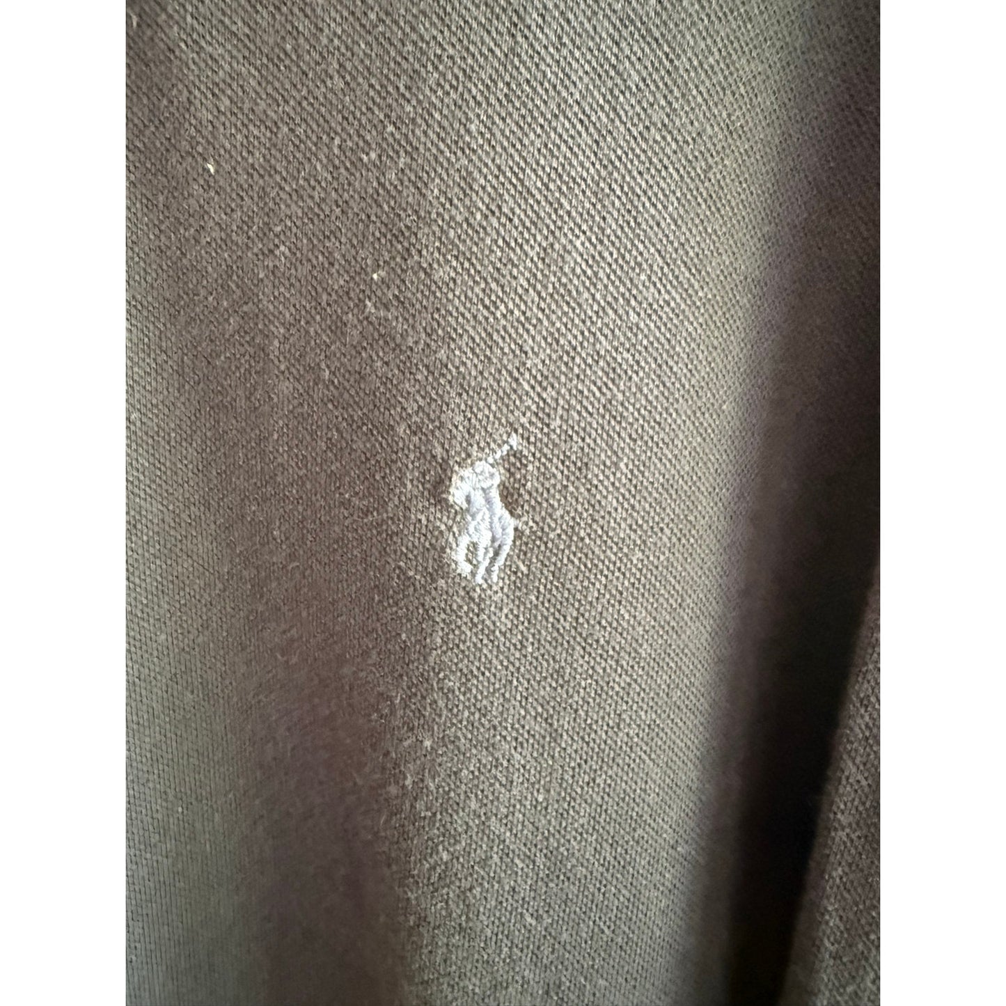 Polo Ralph Lauren Navy Polo Shirt Men's White Pony Large