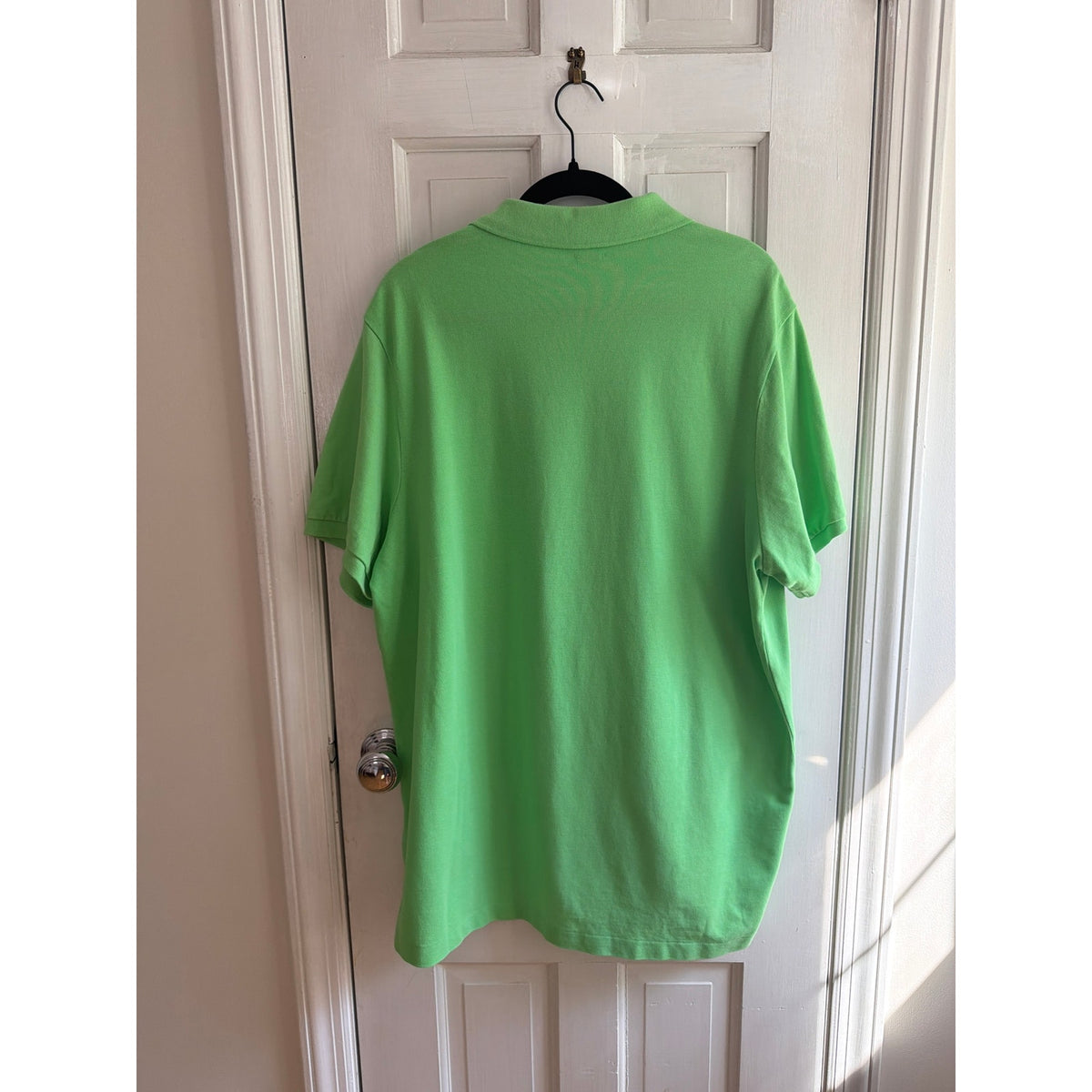 Polo Ralph Lauren Lime Green XL Polo Shirt Men's Orange Pony