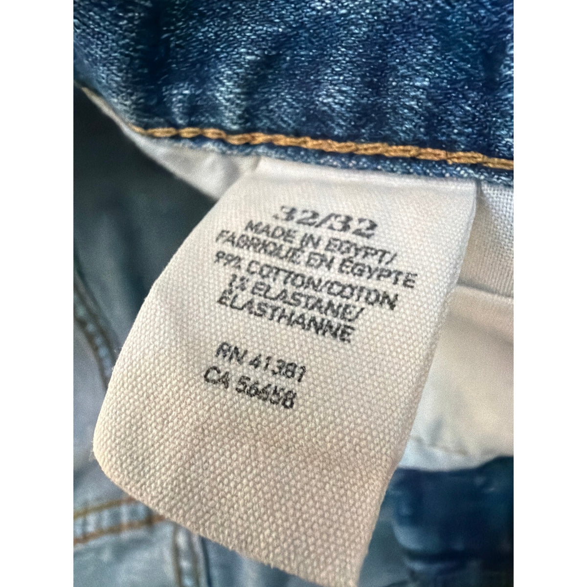 Denim Supply RL 32W Dis Bedford Straight Style Straight Leg Jean
