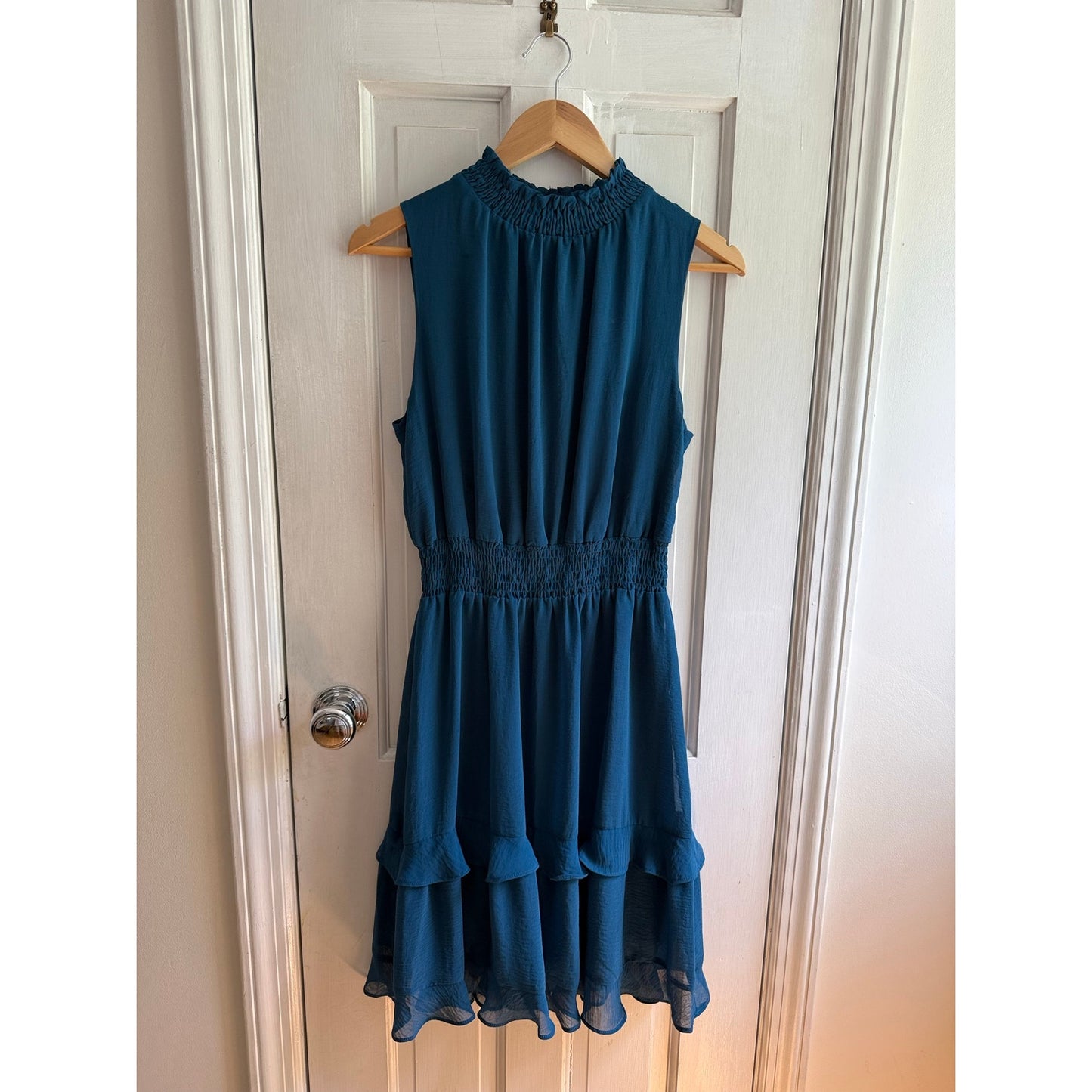 Emma Michele Size Small Aqua Dress