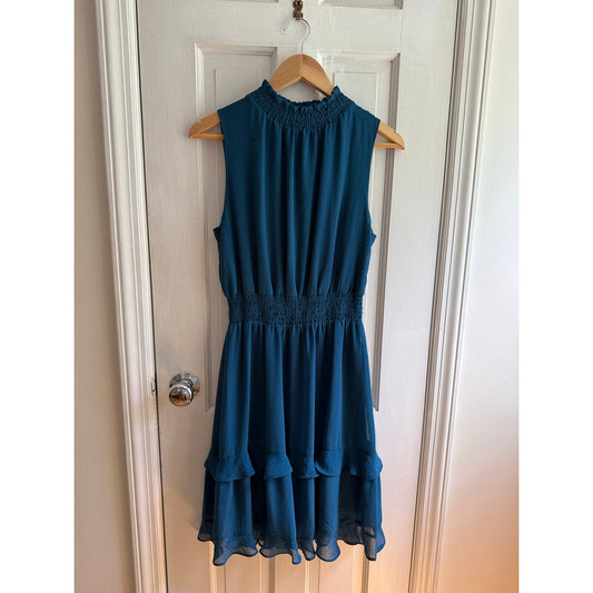 Emma Michele Size Small Aqua Dress