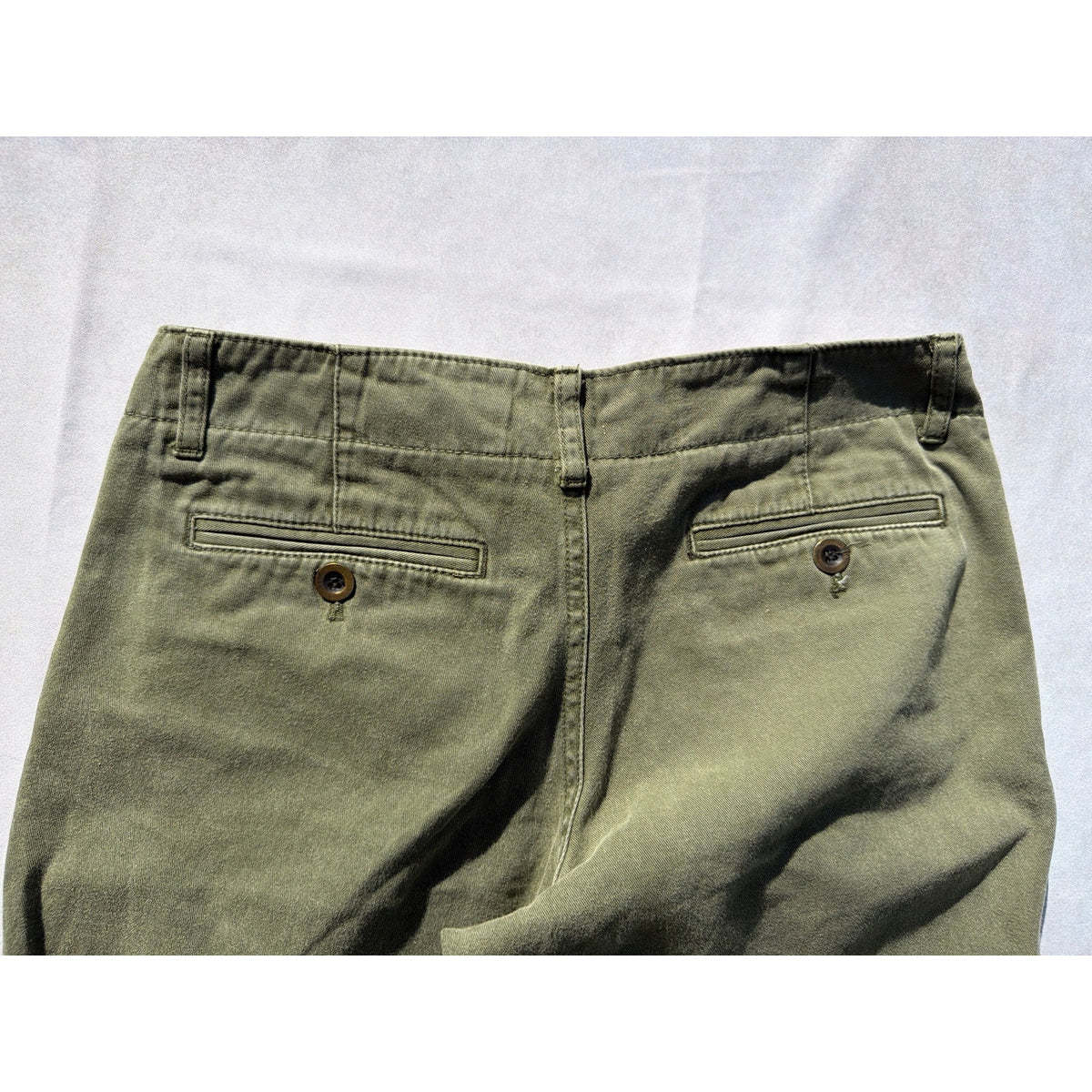 Theory Size 0 Green Low Rise Wide Leg Trouser Jeans EUC