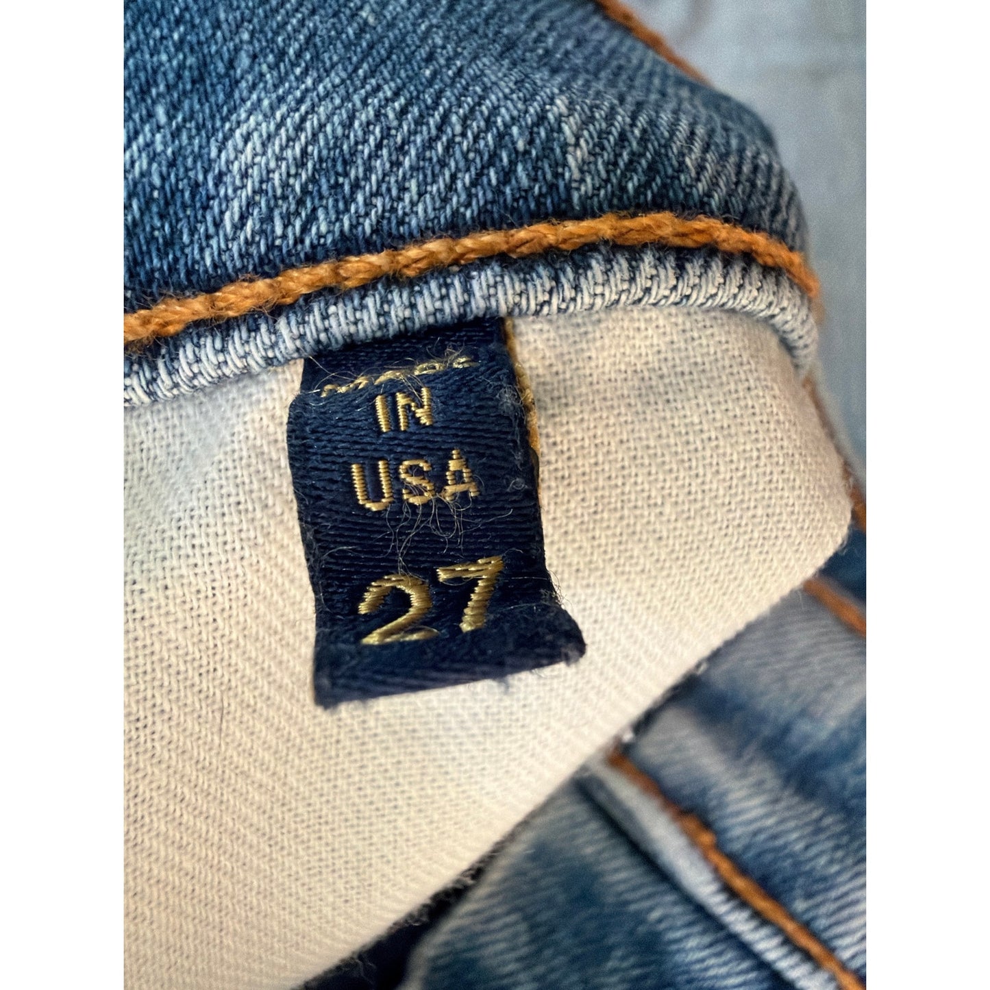 Ramy Brook Distressed Jeans Size 27 High Rise Slim Shark Bite Made in USA EUC
