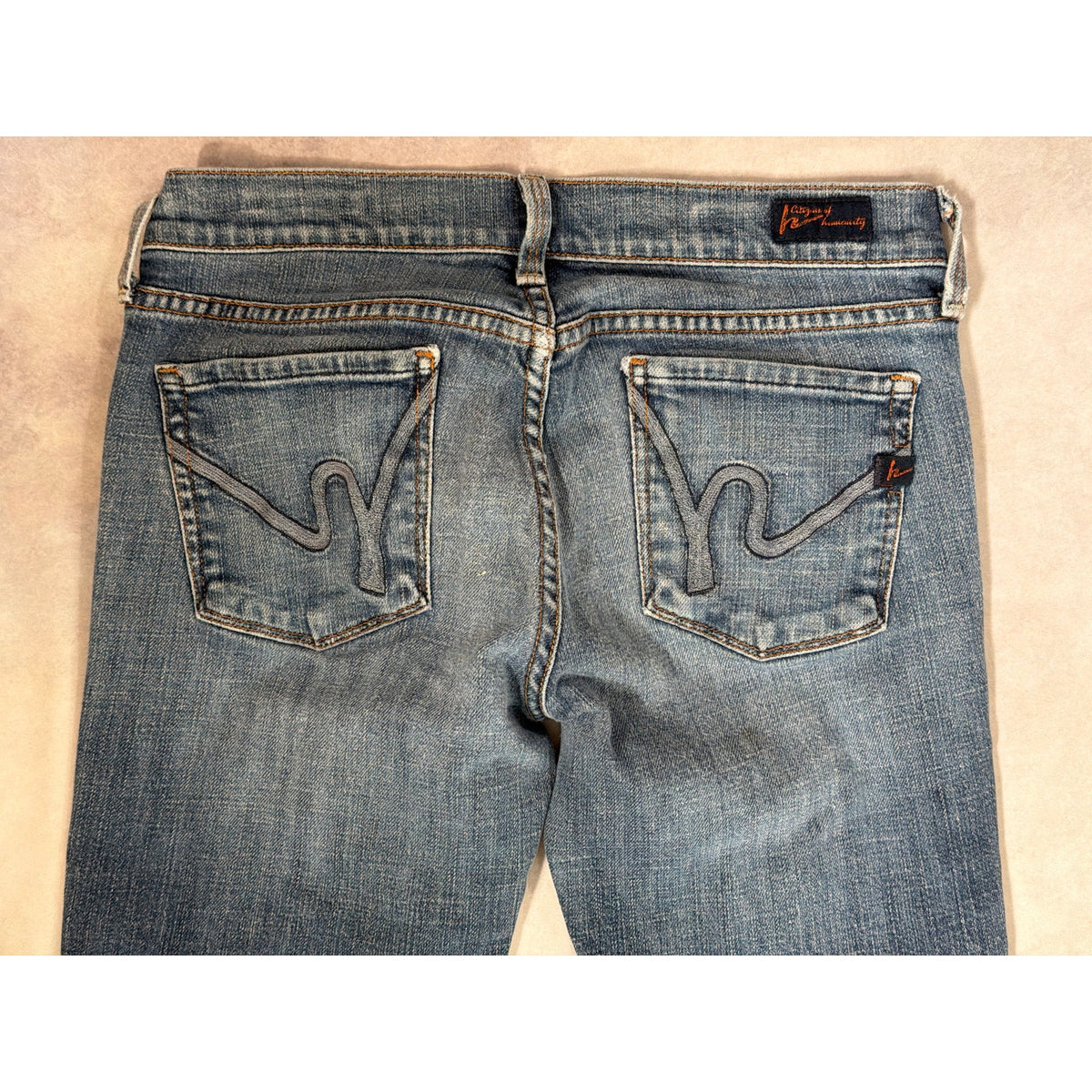 Vintage Citizens of Humanity MADE IN USA Mens Straight Leg Jeans Size 36 EUC