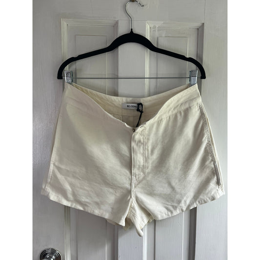 NWT RE/DONE Surf Co. "The Surf Short" - Vintage White - Size 26 - Board Shorts