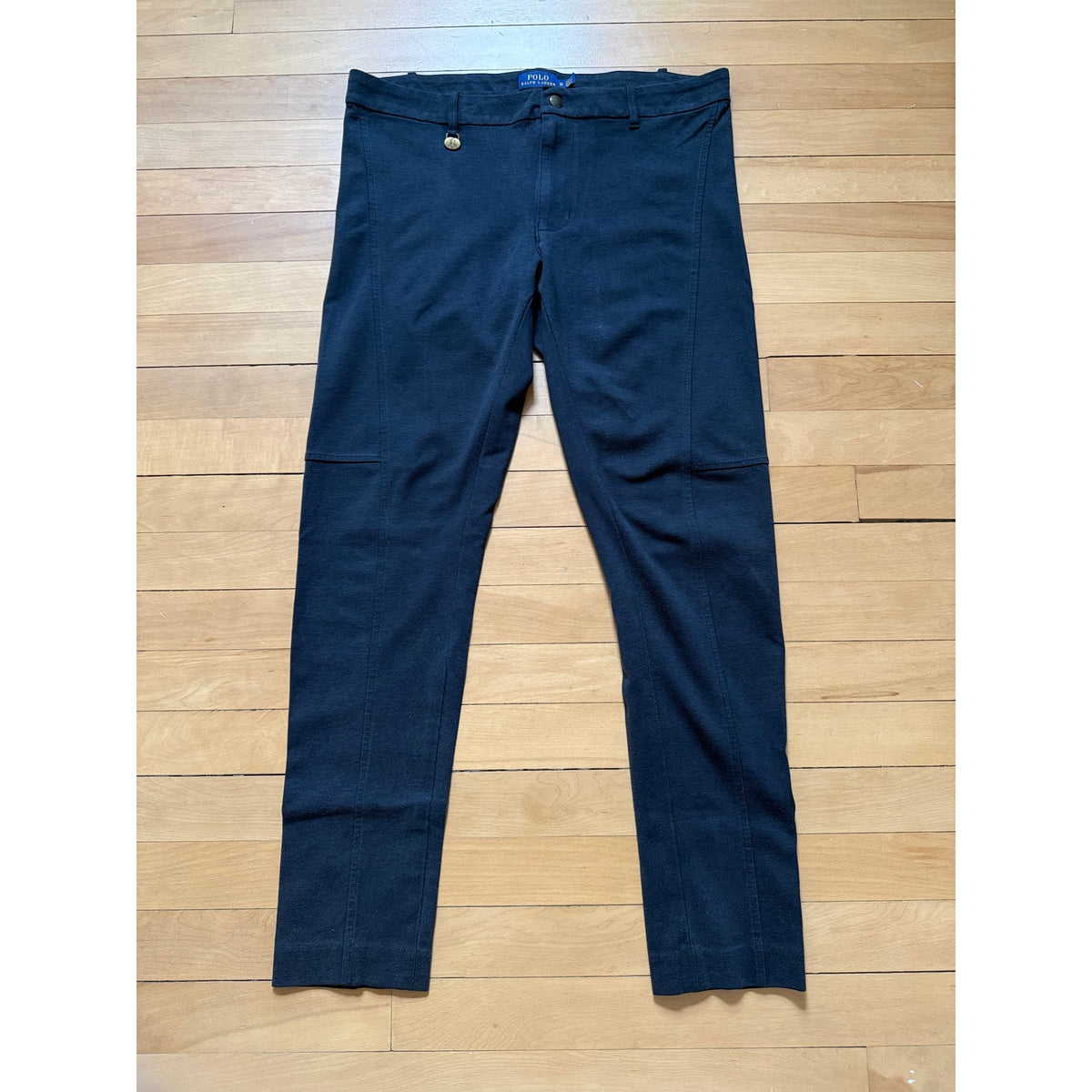 Polo Ralph Lauren RL Black Knit Joggers – Size 12 – EUC