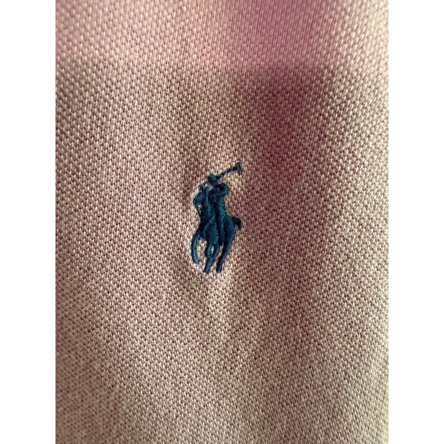 VINTAGE Polo Ralph Lauren Women’s Medium Pink Short Sleeve Polo Shirt EUC