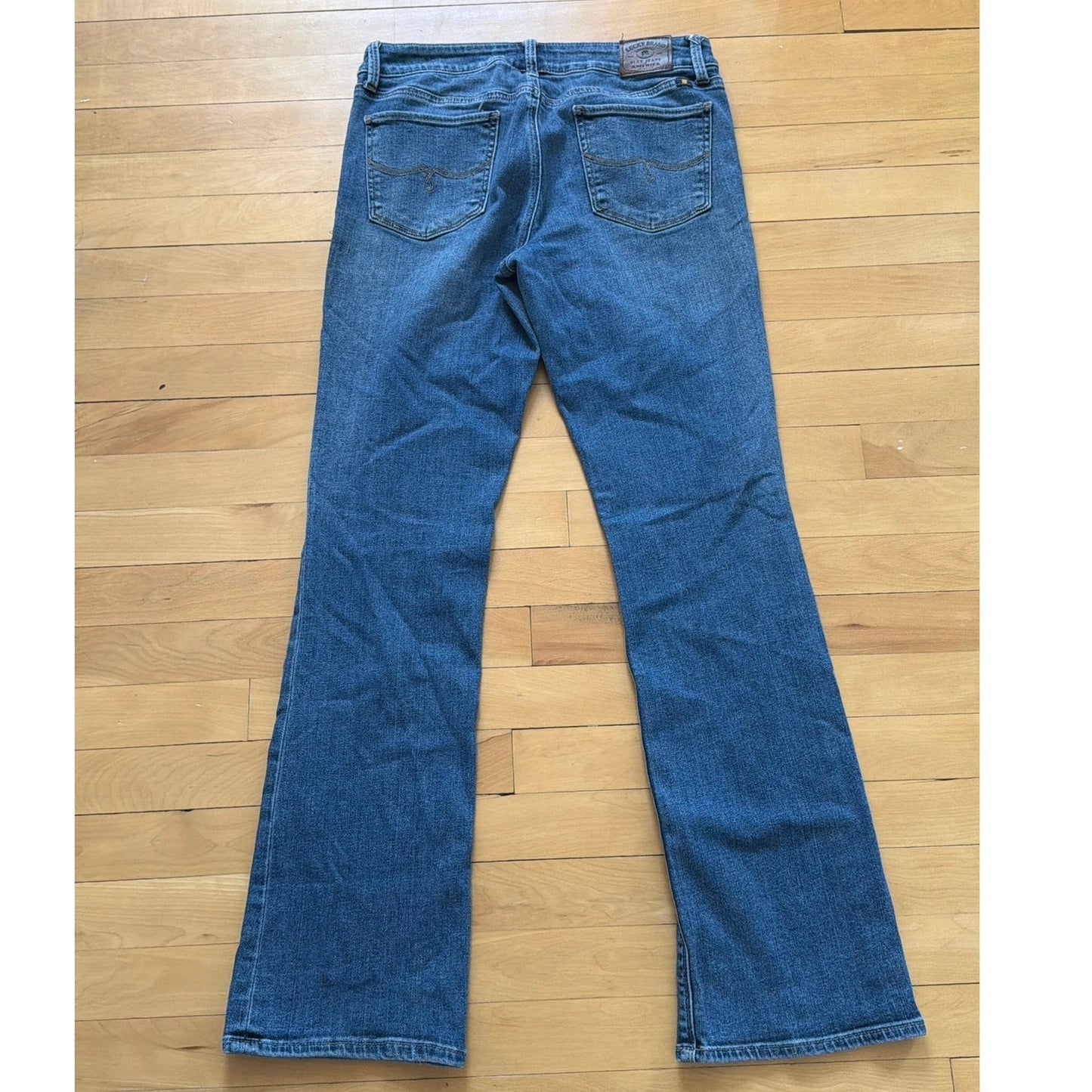 Lucky Brand Size 4 Lolita Bootcut Mid Rise Light Wash Jeans
