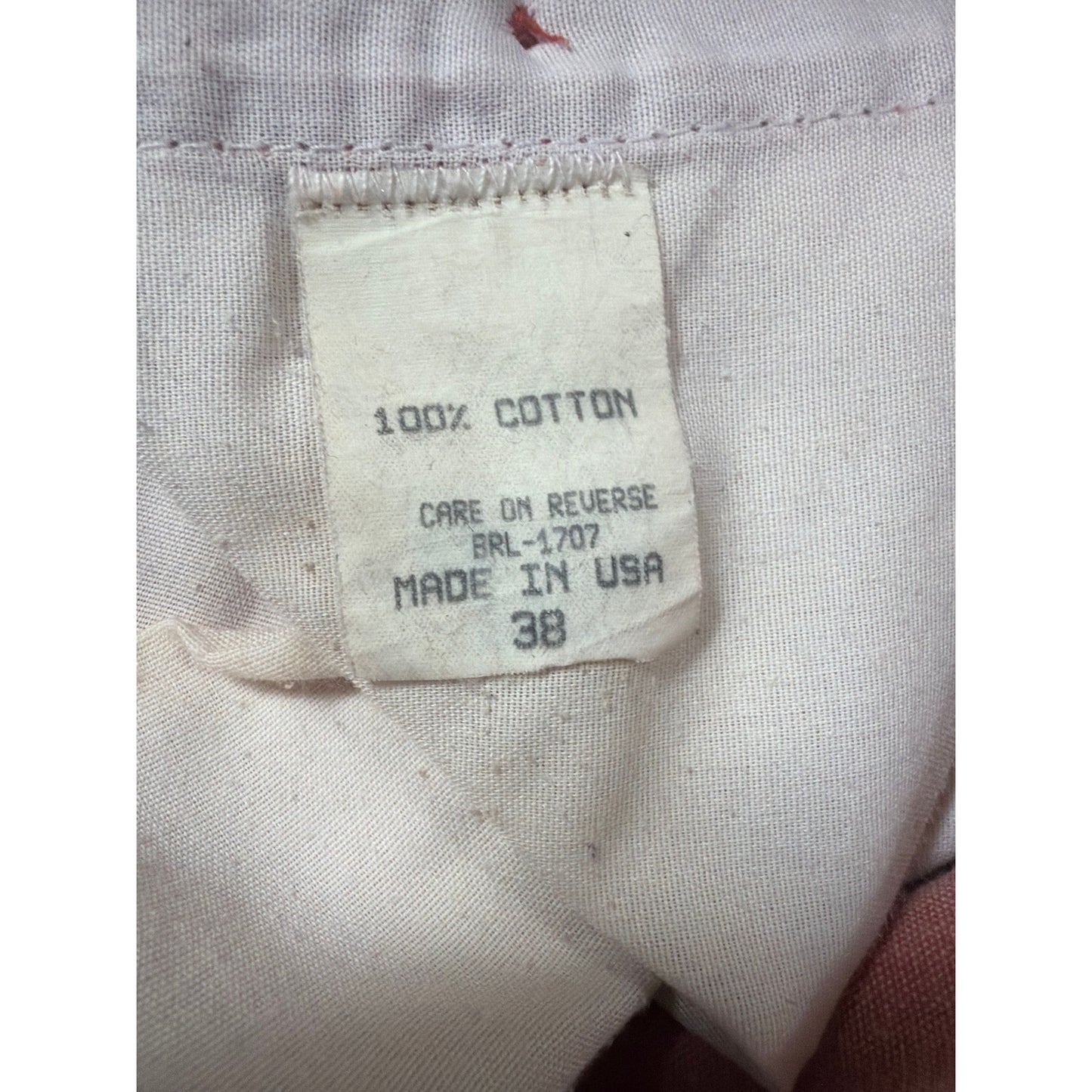 Murray's Toggery Shop Size 38 Salmon Mens Shorts