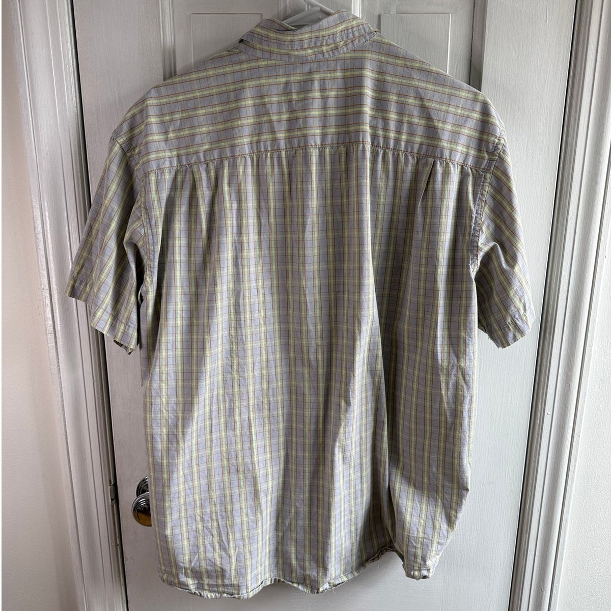 Obey Propaganda Men's Plaid Button Down Shirt - Elephant Logo - Large - EUC
