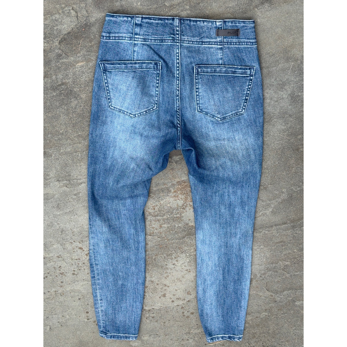 Pilcro and the Letterpress High-Rise Skinny Jeans Light Wash Size 28