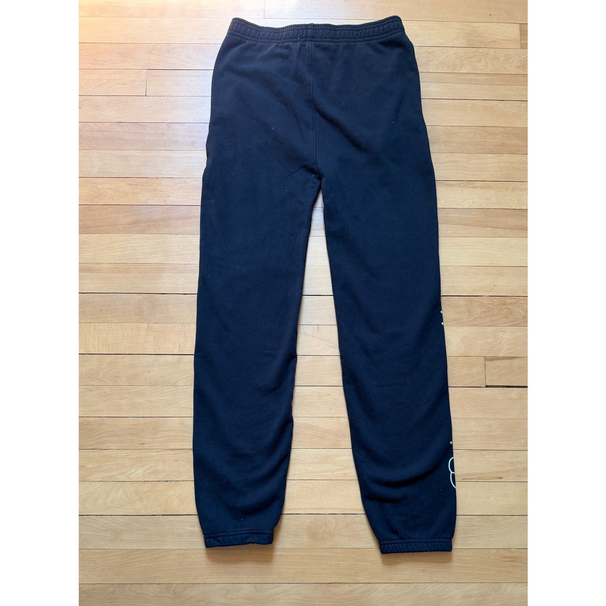 Ivory Ella Dark Brown Iconic Logo Fleece Jogger Sweatpants Size XS EUC