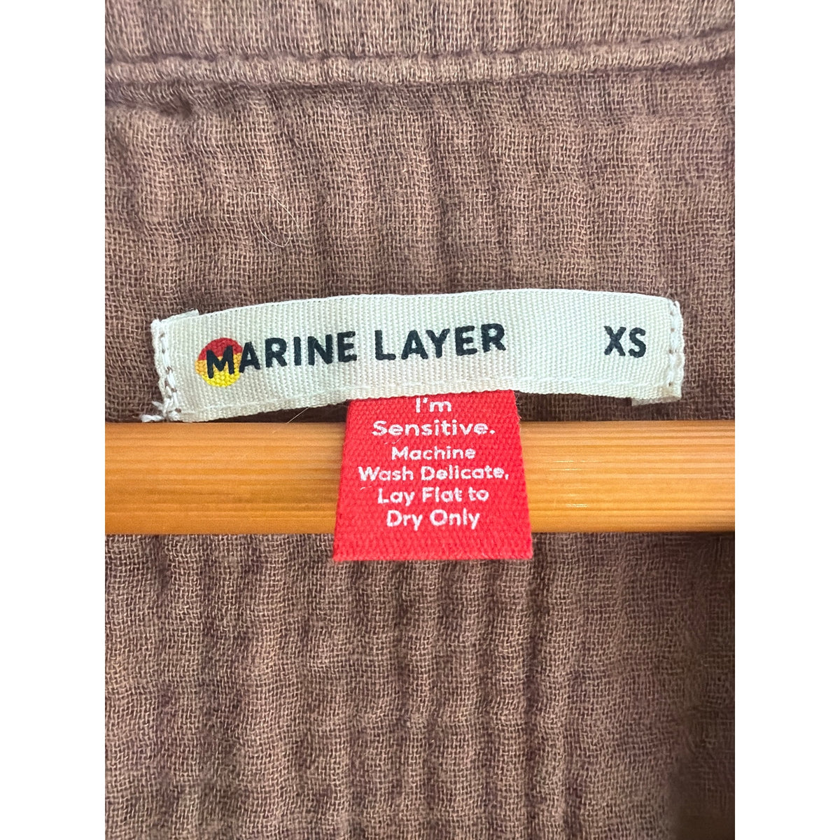 Marine Layer Womens Tank Top Size L Large White Retro Striped Sleeveless EUC