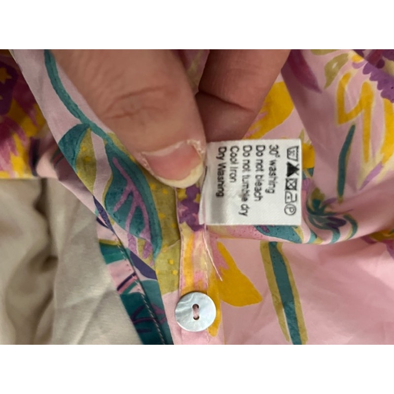 Banjanan BulBul Spring Floral Pink Dress - Size Small