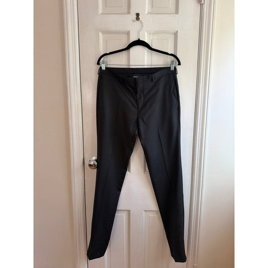 The Kooples Size 46 Black Midrise Trousers