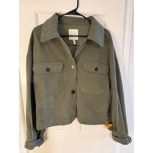 Avec Les Filles Green corduroy Jacket - Size Large