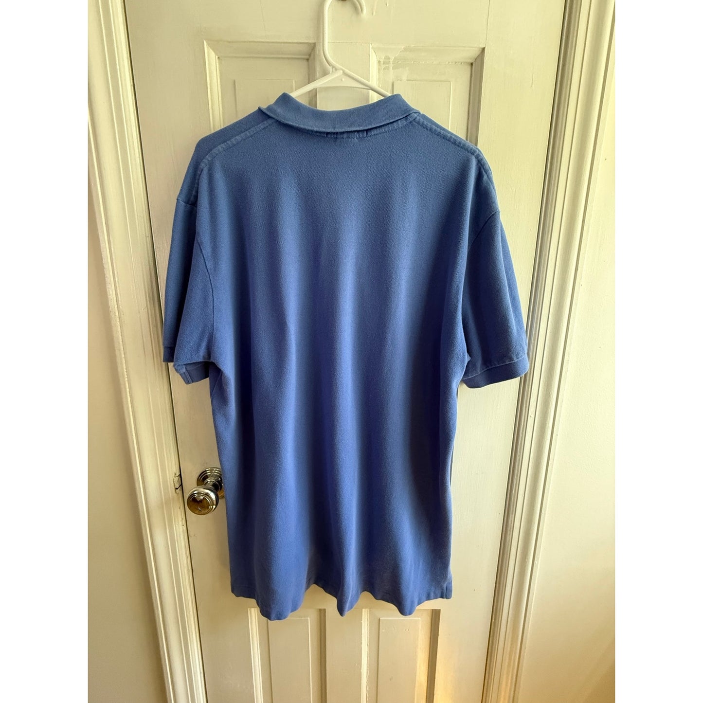 Vintage Polo Ralph Lauren Blue Polo Shirt Men's Lime Pony