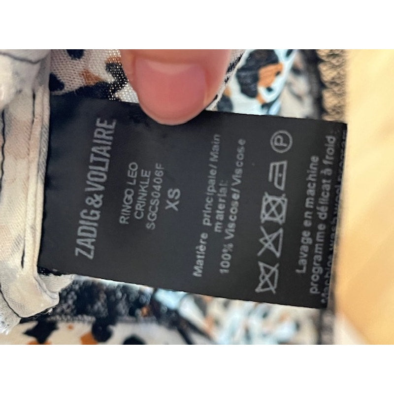 Zadig and Voltaire Animal Print Dress - X-small
