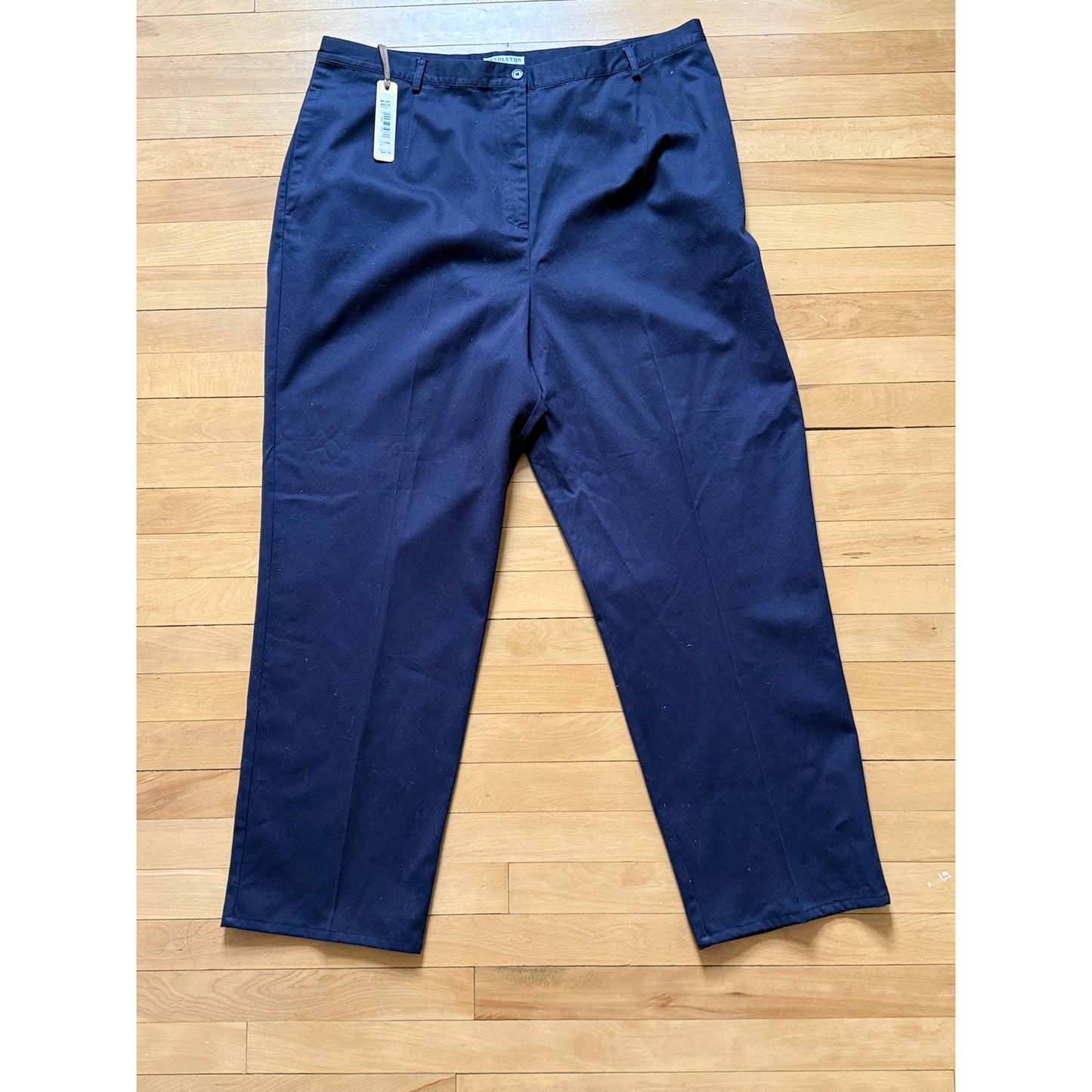Pendleton Classic Chino Pants - Navy Blue - Size 18W - NWT